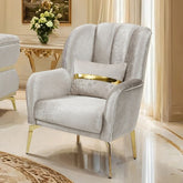 Charlevoix Chair Model Fm67003Bg-Ch By Furniture Of America
